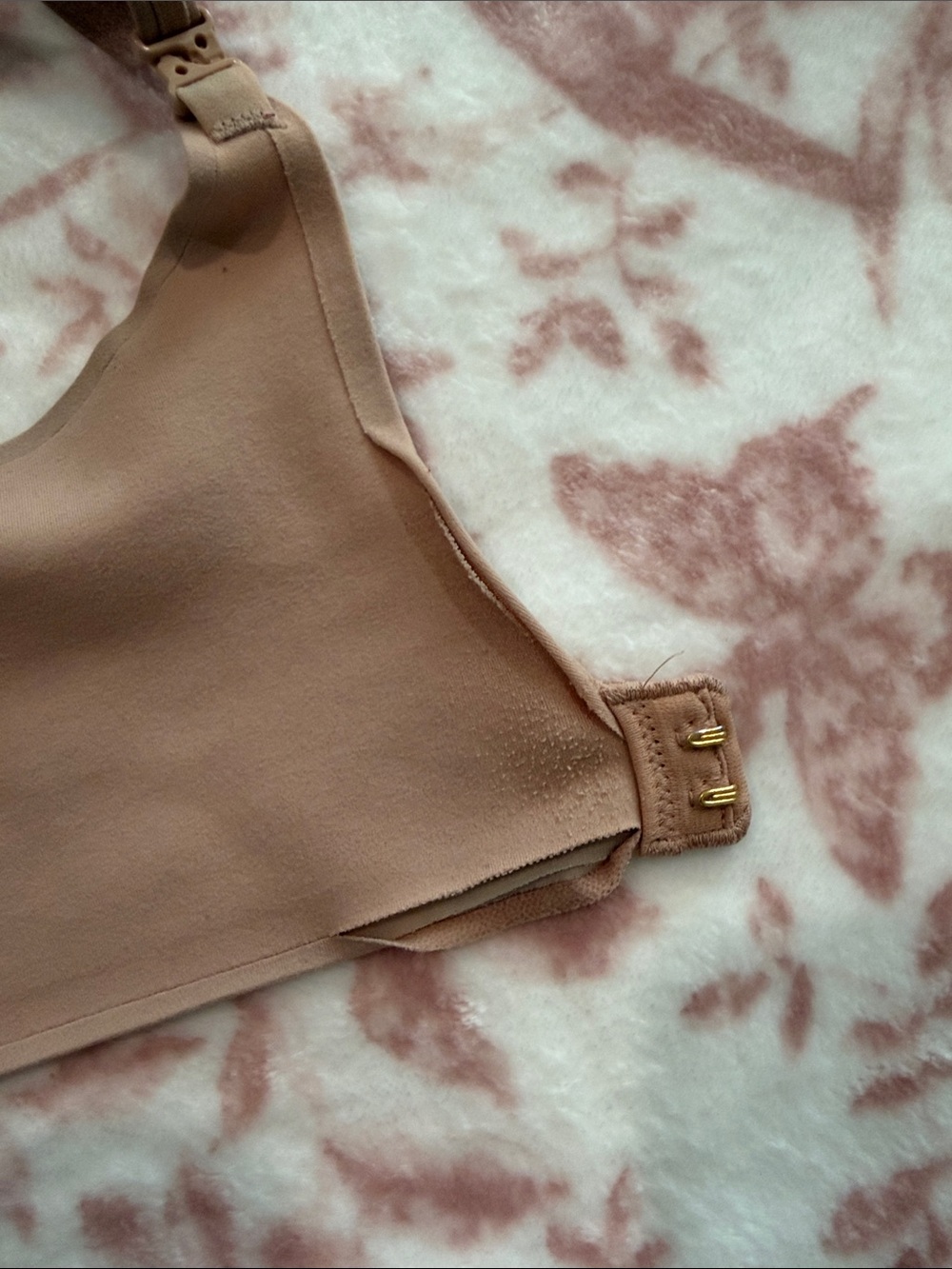 Victoria's Secret Blue Floral & Nude T-Shirt Bra Duo - Picture 5 of 8